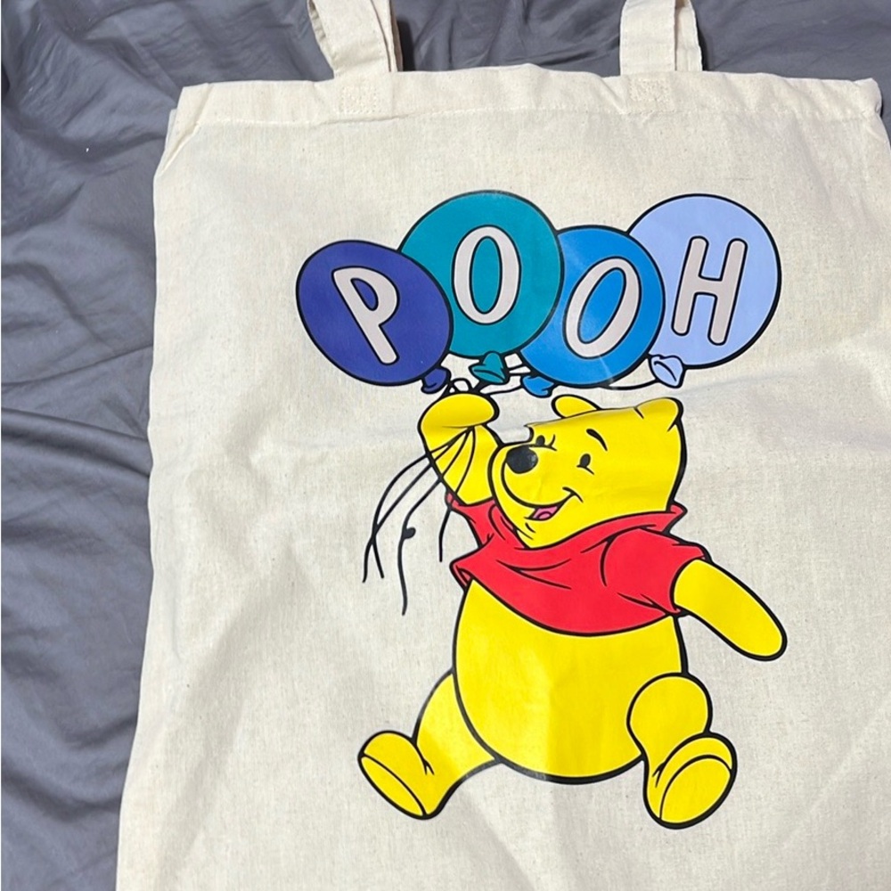 Winnie the Pooh Canvas Tote Bag